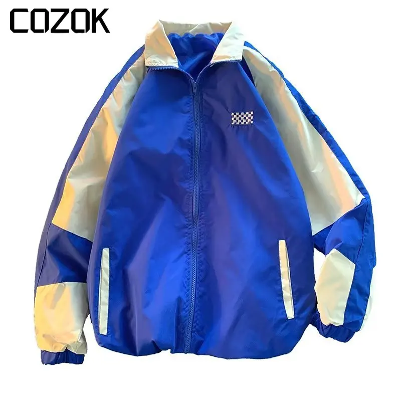 Весенняя корейская модная куртка Varsity, Мужская Лоскутная ветровка с вышивкой, пальто-карго, свободные бейсбольные куртки в стиле Харадзюку, ...
Весенняя корейская модная куртка Varsity, Мужская Лоскутная ветровка с вышивкой, пальто-карго, свободные бейсбольные куртки в стиле Харадзюку, ...