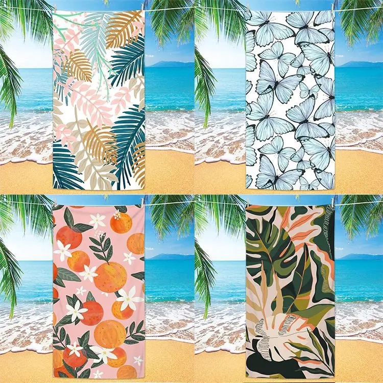 Summer Prints Plants No Sand Free Quick Dry Beach Towel Surf Poncho Bath Summer Swimming Fitness Yoga Xxl Beach Towel
Summer Prints Plants No Sand Free Quick Dry Beach Towel Surf Poncho Bath Summer Swimming Fitness Yoga Xxl Beach Towel