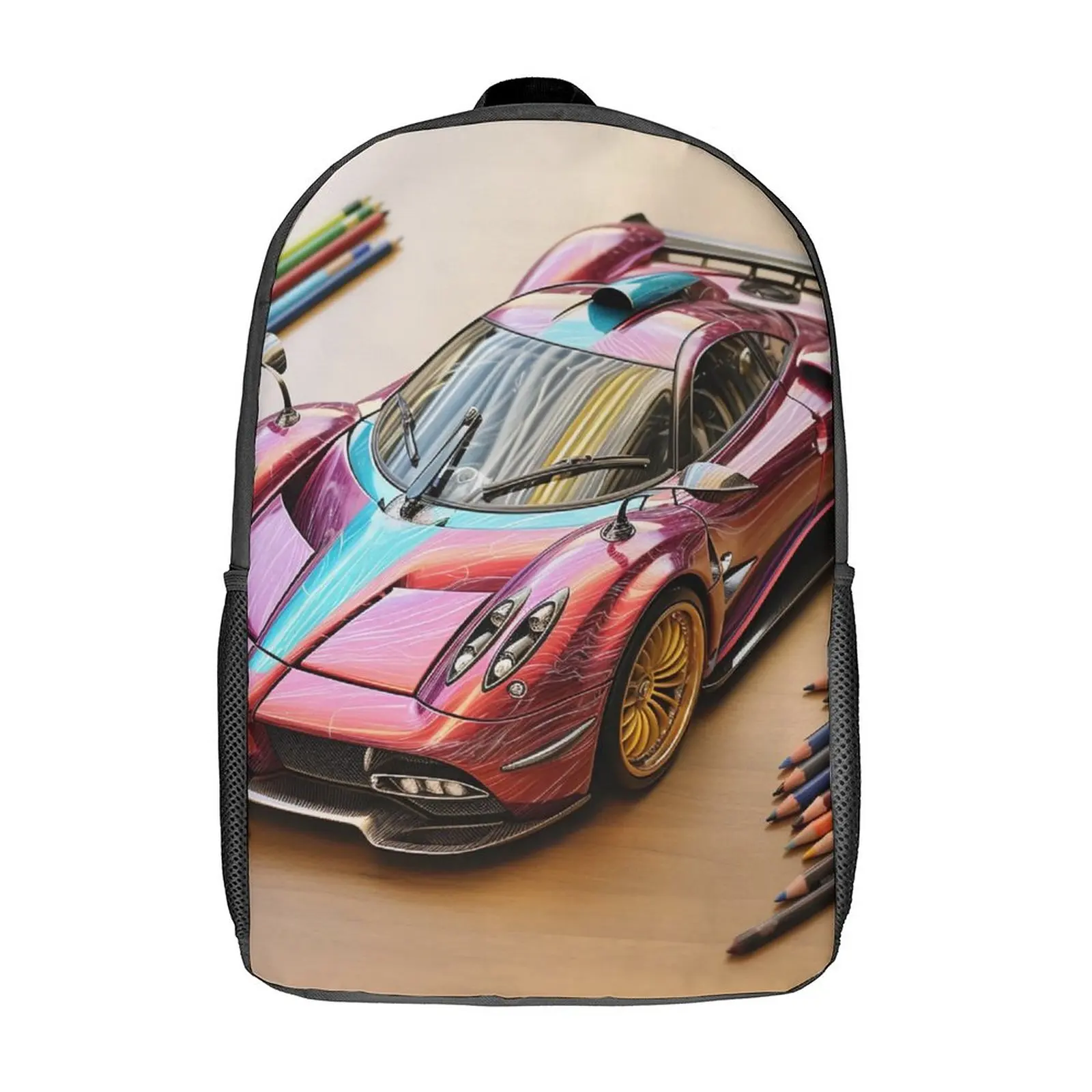 Speed Sports Car Backpack Pencil Art Colored Cartoon Streetwear Backpacks Female Daily Print School Bags High Quality Rucksack
Speed Sports Car Backpack Pencil Art Colored Cartoon Streetwear Backpacks Female Daily Print School Bags High Quality Rucksack