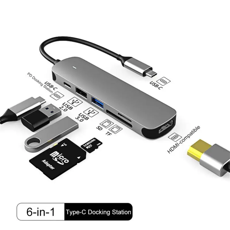 USB C HUB 3.0 Type C 3 4/5/6 Port Multi Splitter Adapter OTG For Xiaomi Lenovo Macbook Pro 13 15 Air Pro PC Computer Accessories
USB C HUB 3.0 Type C 3 4/5/6 Port Multi Splitter Adapter OTG For Xiaomi Lenovo Macbook Pro 13 15 Air Pro PC Computer Accessories