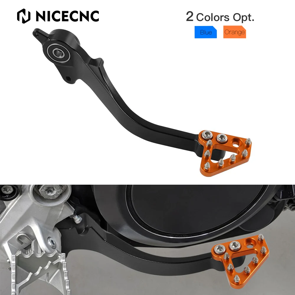 

CNC Brake Pedal Footrest Foot Pegs Pedals For KTM 690 Enduro R 690 SMC R 2019-2021 Husqvarna 701 Enduro 701 Supermoto 2020-2021