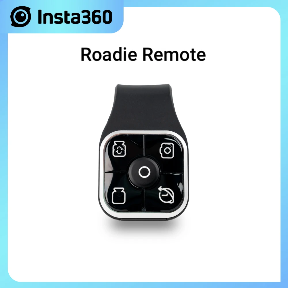 Пульт дистанционного управления Insta360 Roadie, совместимость с оригинальными аксессуарами Insta360 ONE RS (1 дюйм, 360 исключен)/ONE R
Пульт дистанционного управления Insta360 Roadie, совместимость с оригинальными аксессуарами Insta360 ONE RS (1 дюйм, 360 исключен)/ONE R
