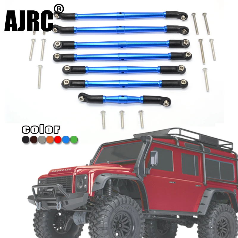 For Trax trx-4 Defender 82056-4 324mm Wheelbase Aluminum Alloy Positive And Negative Teeth Adjustable Upper And Lower Keel Rods
For Trax trx-4 Defender 82056-4 324mm Wheelbase Aluminum Alloy Positive And Negative Teeth Adjustable Upper And Lower Keel Rods