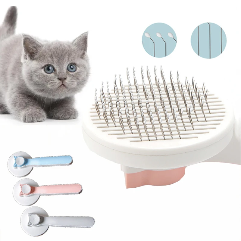 Pet Cat Brush Dog Comb Self Cleaning Slicker Brush For Cat Dog Hair Remover Pets Hair Removal Comb Kitten Grooming Accessories
Pet Cat Brush Dog Comb Self Cleaning Slicker Brush For Cat Dog Hair Remover Pets Hair Removal Comb Kitten Grooming Accessories