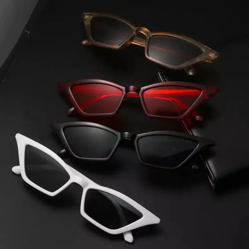 Fashion Women Vintage Cat Eye Sun Glasses Small Frame UV400 Sun Shades Glasses Street Eyewear Luxury Trending Sunglasses
Fashion Women Vintage Cat Eye Sun Glasses Small Frame UV400 Sun Shades Glasses Street Eyewear Luxury Trending Sunglasses
