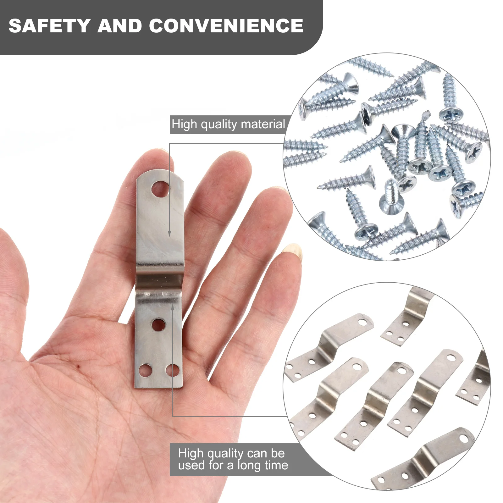 10 Pcs Corner Code Picture Hanging Holder Headboard Iron Z Shaped Hanger Kit Bar Clip
10 Pcs Corner Code Picture Hanging Holder Headboard Iron Z Shaped Hanger Kit Bar Clip