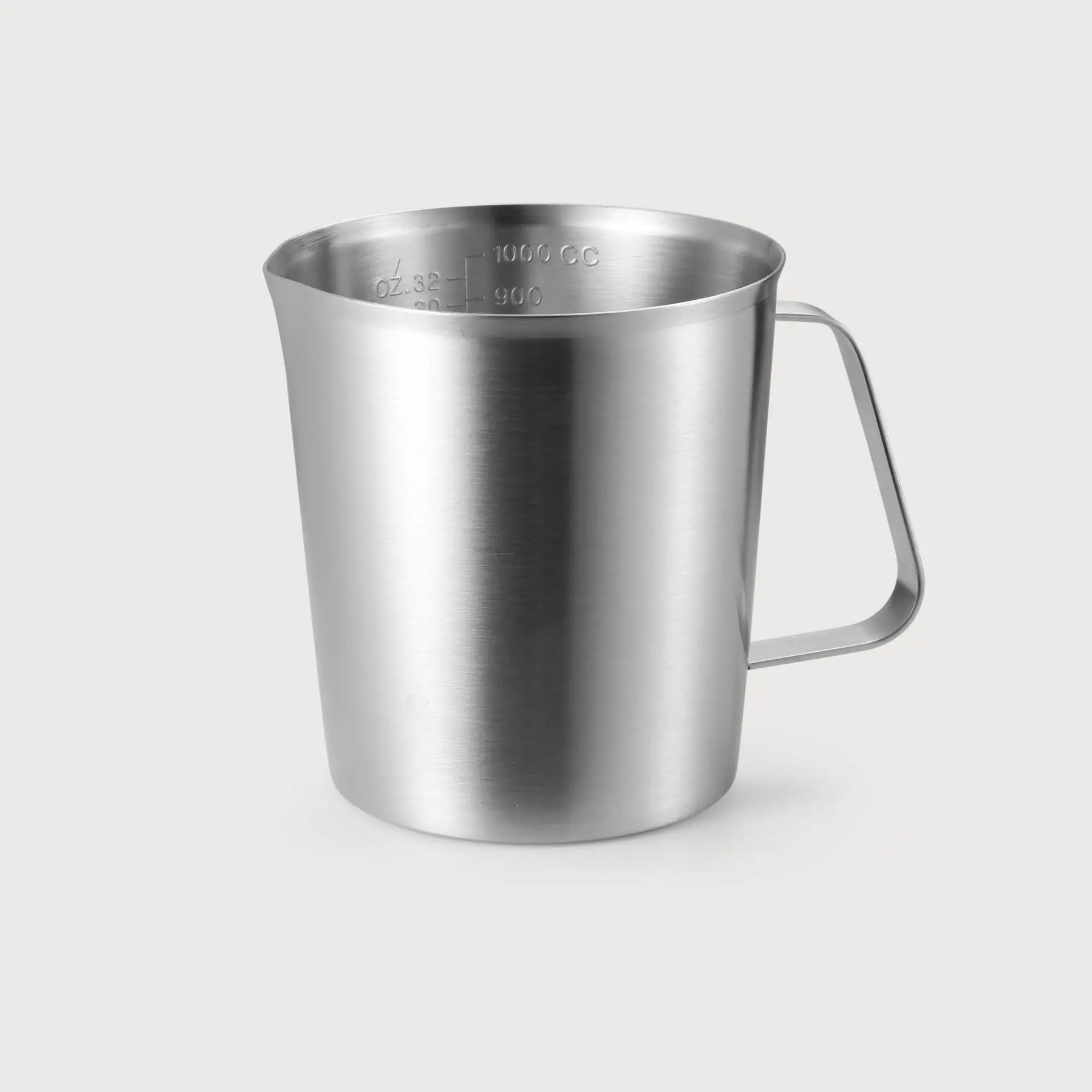 304 Thickened Stainless Steel Measuring Cup L with Scale Milk Tea Cup Kitchen Baking Measuring Cup Measuring Spoon 0.5-2L
304 Thickened Stainless Steel Measuring Cup L with Scale Milk Tea Cup Kitchen Baking Measuring Cup Measuring Spoon 0.5-2L