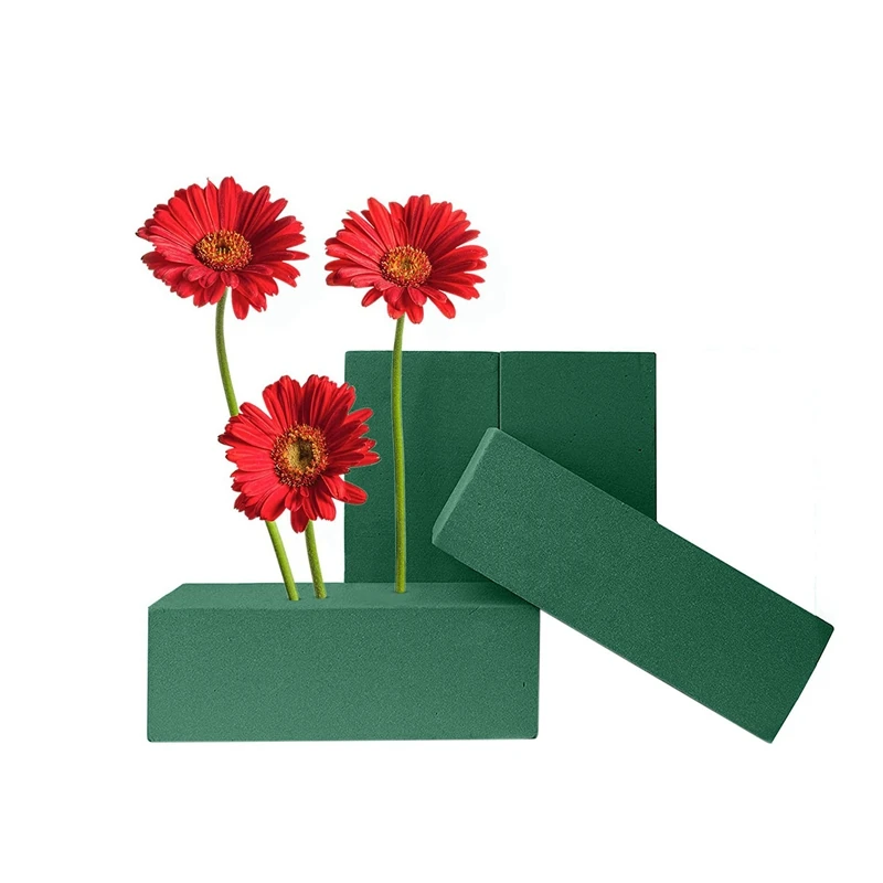 4Pcs Floral Foam Blocks For Crafts, Wet Florist Foam For Artificial And Fresh Flowers Arrangement (9.1X4.3X2.95 Inch)
4Pcs Floral Foam Blocks For Crafts, Wet Florist Foam For Artificial And Fresh Flowers Arrangement (9.1X4.3X2.95 Inch)