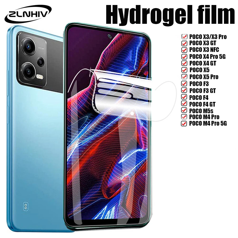 Гидрогелевая пленка zlnвич 9D для xiaomi Poco F4 GT X5 X4 M4 pro 5G M5 M5s C55 C51 C50 C40 F3 X3
Гидрогелевая пленка zlnвич 9D для xiaomi Poco F4 GT X5 X4 M4 pro 5G M5 M5s C55 C51 C50 C40 F3 X3