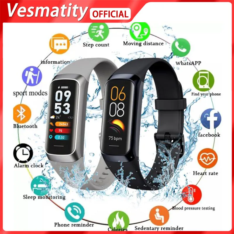 For Apple Huawei Xiaomi C60 ECG Blood Pressure Heart Rate Sleep Monitoring Ladies Watch Men's Smart Watch Fitness Smart Watch
For Apple Huawei Xiaomi C60 ECG Blood Pressure Heart Rate Sleep Monitoring Ladies Watch Men's Smart Watch Fitness Smart Watch