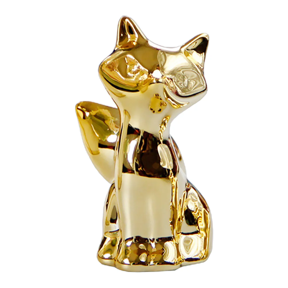 Fox Figurine Animal Statue Christmas Fake Ceramic Sculpture Ornament Decor Decorativecraft Vintage Figure Animals Decorations
Fox Figurine Animal Statue Christmas Fake Ceramic Sculpture Ornament Decor Decorativecraft Vintage Figure Animals Decorations