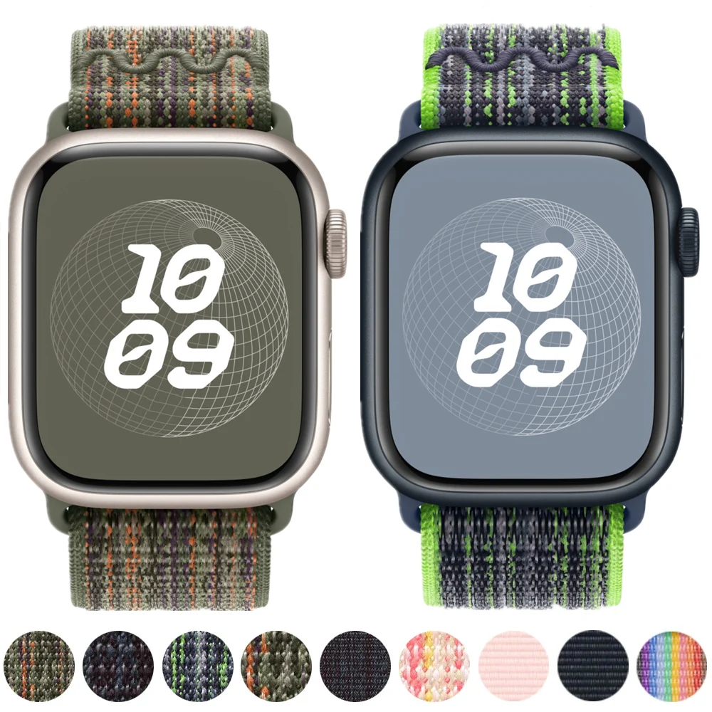 Original Sport Loop For Apple Watch Band 49mm 45mm 41mm 44mm Nylon Bracelet Correa iwatch Series 9 8 7 se2 6 Ultra 2 40mm 42mm
Original Sport Loop For Apple Watch Band 49mm 45mm 41mm 44mm Nylon Bracelet Correa iwatch Series 9 8 7 se2 6 Ultra 2 40mm 42mm