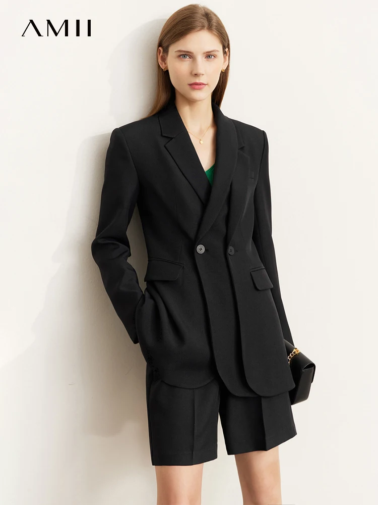 Женский блейзер в минималистском стиле AMII, осень 2022, Офисная приталенная двубортная верхняя одежда, стильное пальто 12270428
Женский блейзер в минималистском стиле AMII, осень 2022, Офисная приталенная двубортная верхняя одежда, стильное пальто 12270428