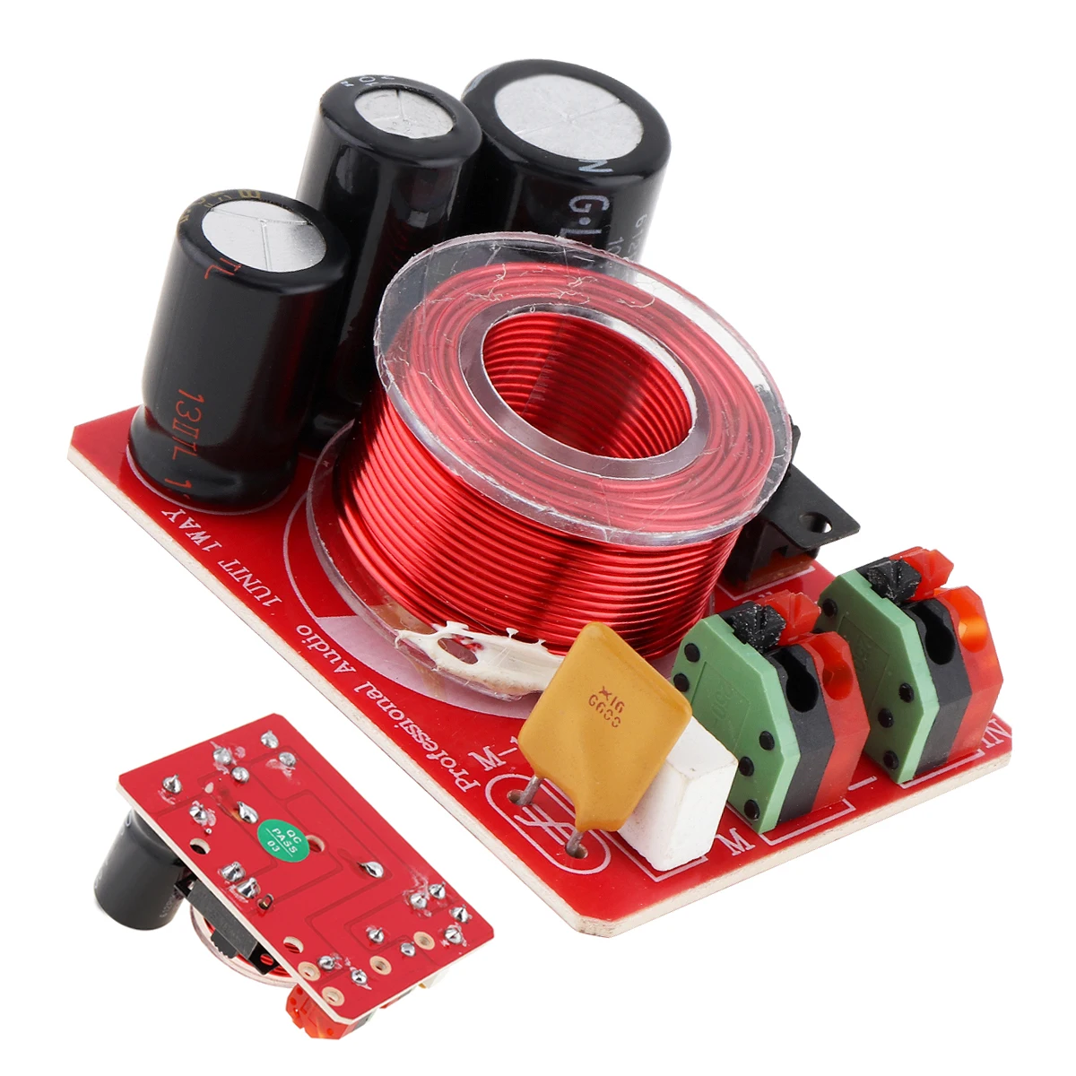 M-112A Solderless Frequency Adjustable 80W Tone Divider Car Speaker Horn Professional Car Audio Pure Pitch Sound Divider
M-112A Solderless Frequency Adjustable 80W Tone Divider Car Speaker Horn Professional Car Audio Pure Pitch Sound Divider