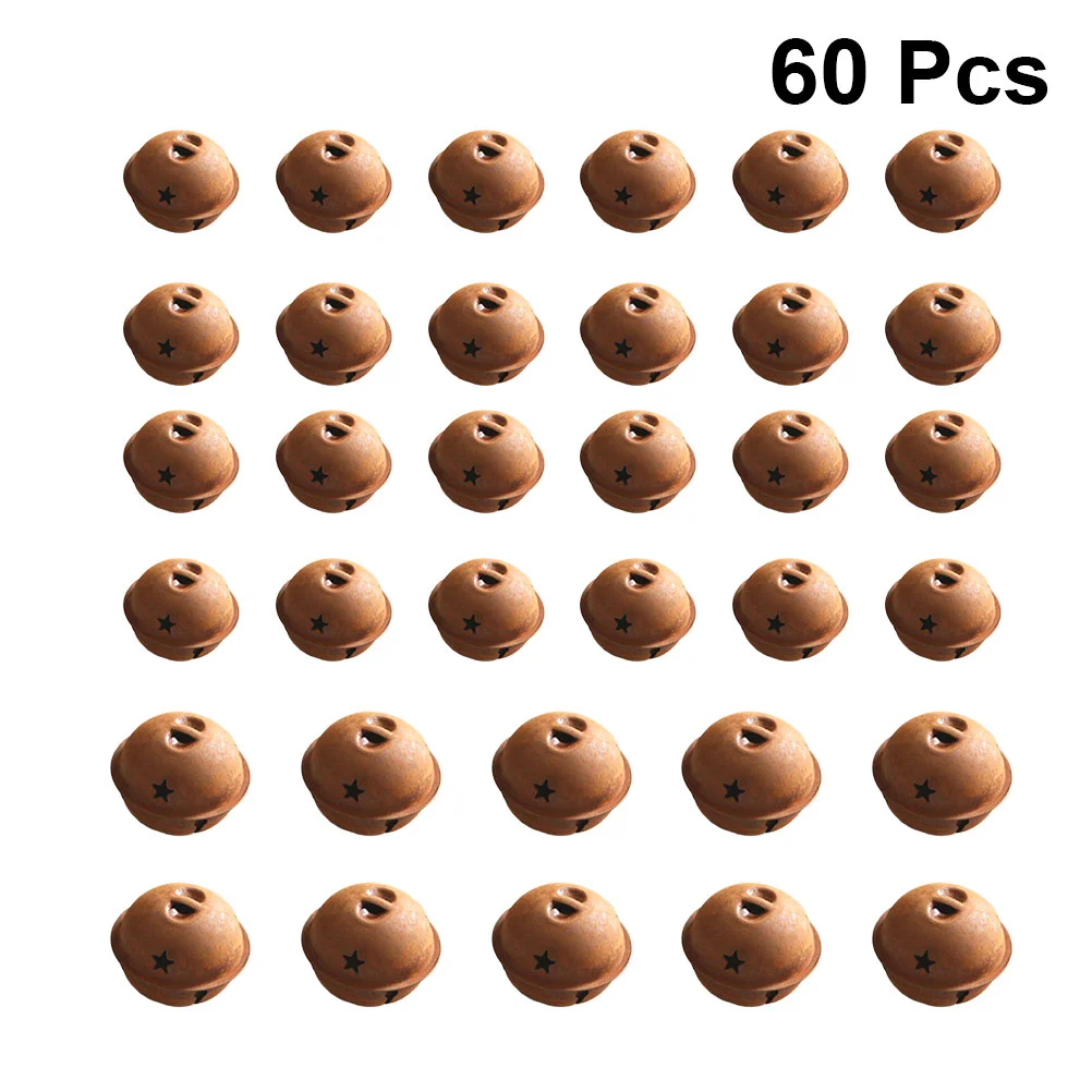 60 Pcs Vintage Rust Christmas Iron Bells Pendant Accessories Pentagram Pattern Hanging Collar Decor Accessories Supplies for
60 Pcs Vintage Rust Christmas Iron Bells Pendant Accessories Pentagram Pattern Hanging Collar Decor Accessories Supplies for