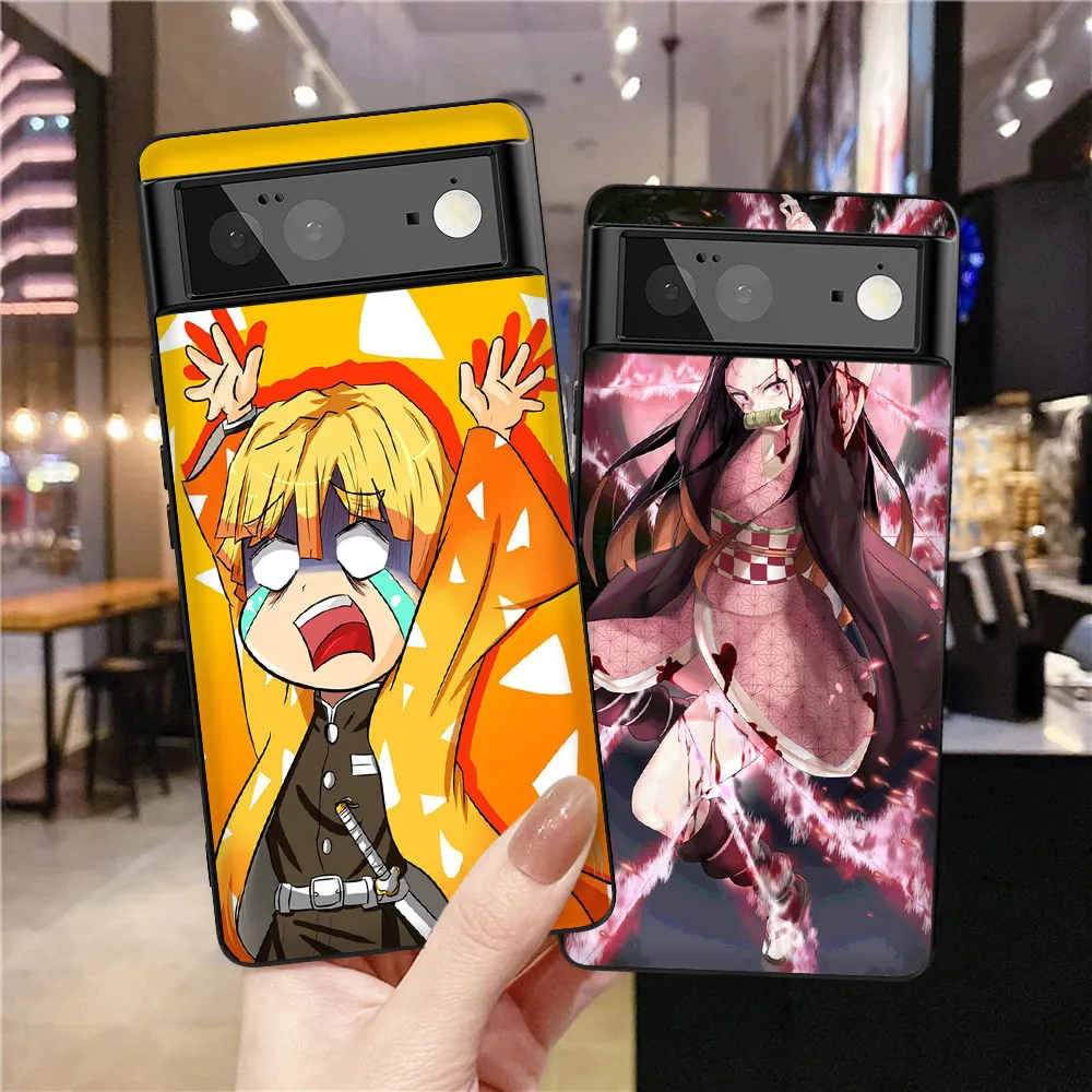 Fundas Case for Google Pixel 6a 6Pro 6 4a Ghost Slayer Nezuko Cover for Google 5a 5G 2 3 4 5 3a XL Protection Shell Soft TPU
Fundas Case for Google Pixel 6a 6Pro 6 4a Ghost Slayer Nezuko Cover for Google 5a 5G 2 3 4 5 3a XL Protection Shell Soft TPU