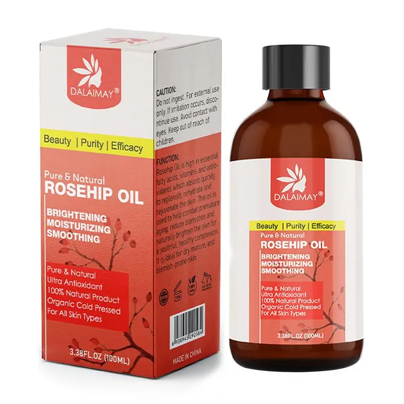 Rosehip Oil Rosehip Seed Oil For Face Pure Cold-Pressed Anti-Aging Moisturizer For Face Hair Skin Nails Men-Women
Rosehip Oil Rosehip Seed Oil For Face Pure Cold-Pressed Anti-Aging Moisturizer For Face Hair Skin Nails Men-Women