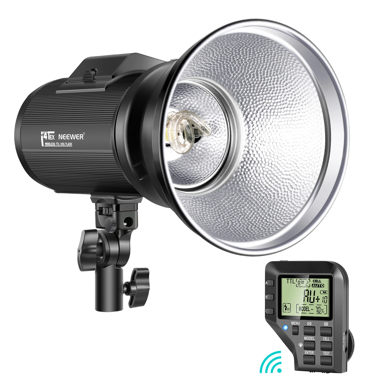 Neewer i4T EX 400W Monolight для Canon, TTL HSS студийная стробоскопическая вспышка, беспроводной триггер/литиевая батарея (520 полная мощность вспышки)
Neewer i4T EX 400W Monolight для Canon, TTL HSS студийная стробоскопическая вспышка, беспроводной триггер/литиевая батарея (520 полная мощность вспышки)