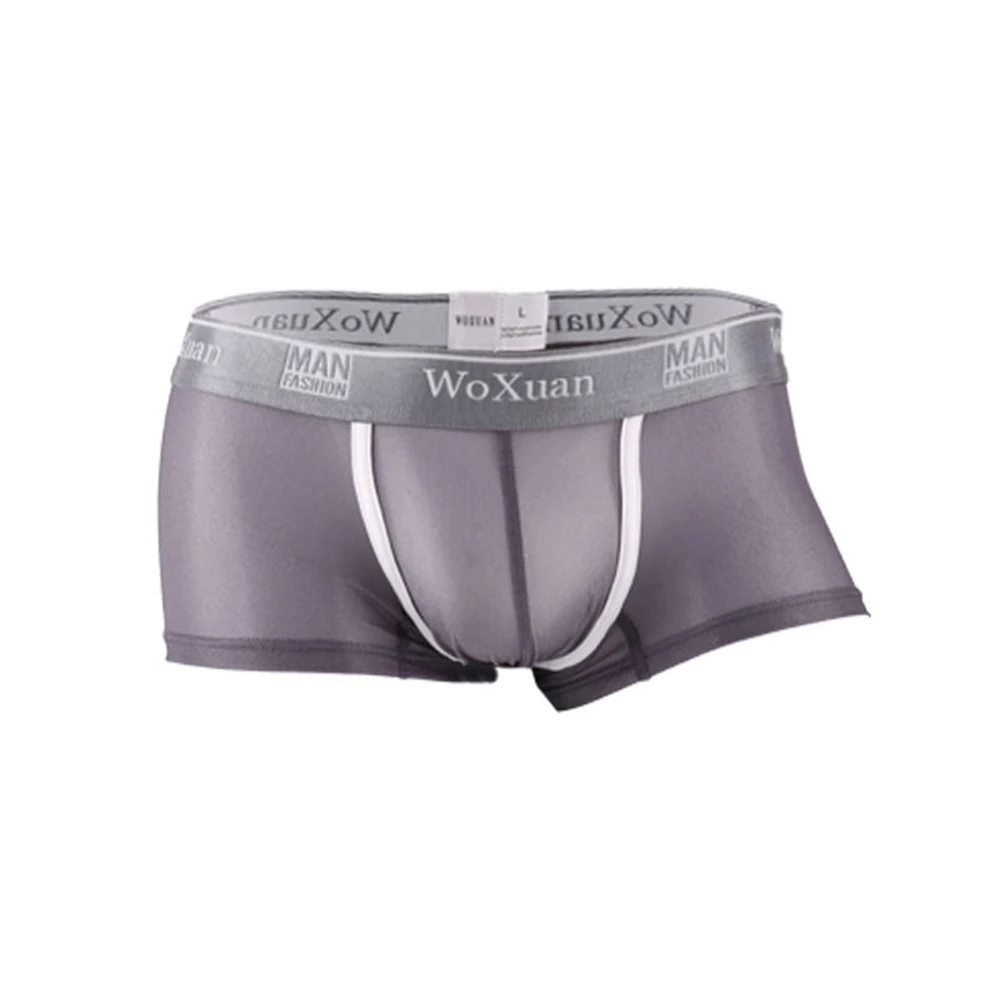 Mens Ice Silk Boxer Bulge Pouch Trunks Breathable Underwear Summer New Briefs Thin Shorts Sexy Low Rise Underpants 2022
Mens Ice Silk Boxer Bulge Pouch Trunks Breathable Underwear Summer New Briefs Thin Shorts Sexy Low Rise Underpants 2022