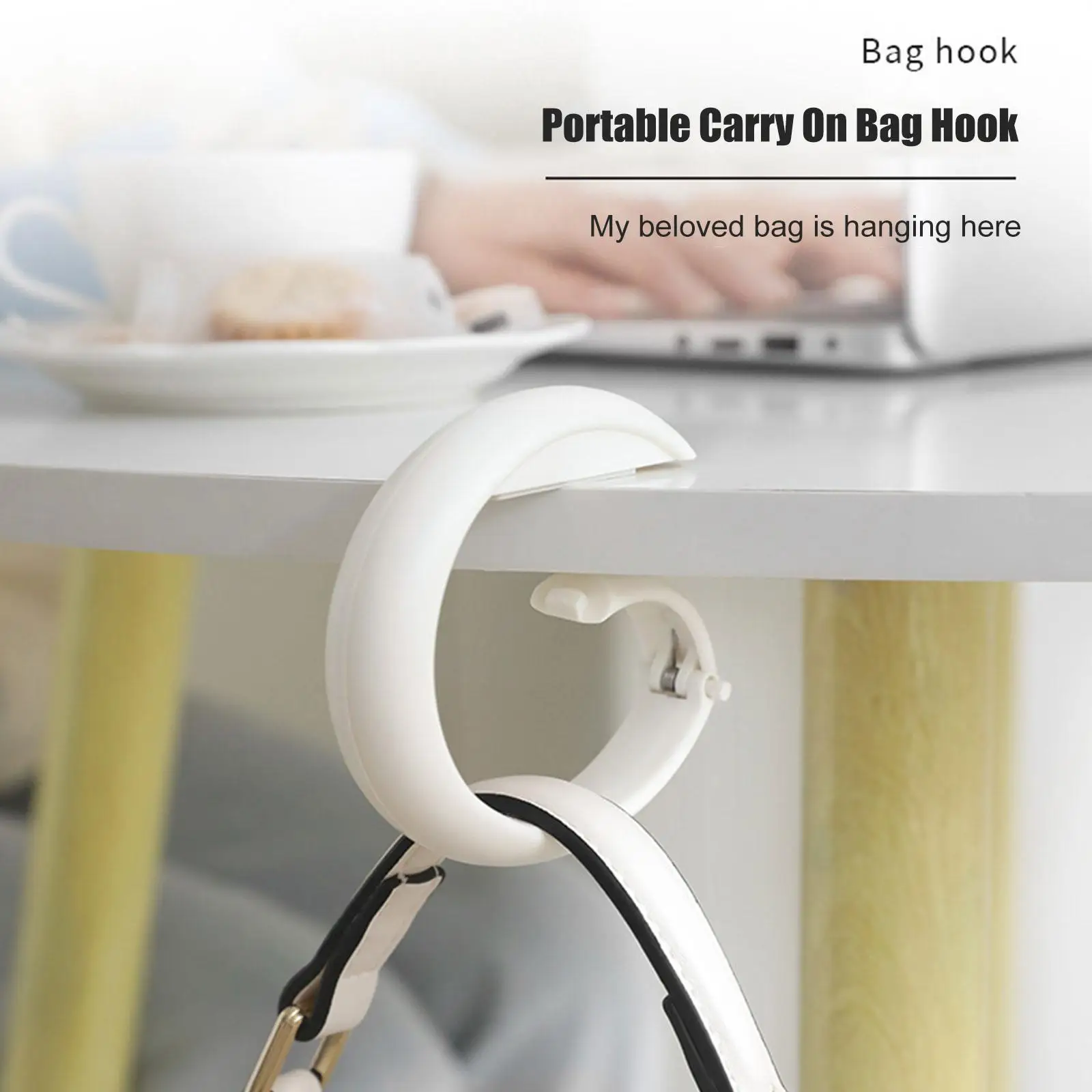 Portable Creative Punch Free Bag Hanging Hook Table Bedroom Multifunctional Edge Hook Wardrobe A0U2
Portable Creative Punch Free Bag Hanging Hook Table Bedroom Multifunctional Edge Hook Wardrobe A0U2