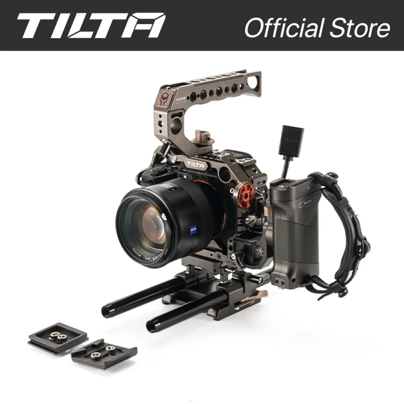 TILTA TA-T18-F-G камера для Sony A7SIII защитный чехол с боковой ручкой легкая клетка TiltaGray для SONY A7S3 
TILTA TA-T18-F-G камера для Sony A7SIII защитный чехол с боковой ручкой легкая клетка TiltaGray для SONY A7S3