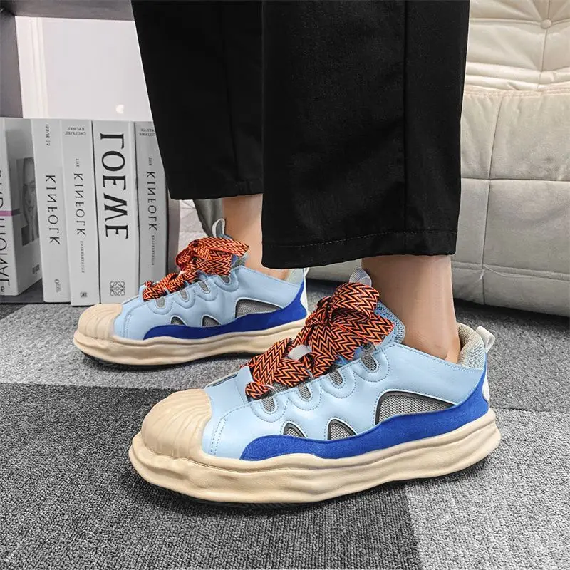 New Retro Harajuku Shell Shoes Men Casual Sneakers Trend Black Platform Vulcanized Shoes Men Designer Leather Skateboard Sneaker
New Retro Harajuku Shell Shoes Men Casual Sneakers Trend Black Platform Vulcanized Shoes Men Designer Leather Skateboard Sneaker