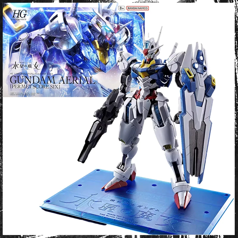 Bandai Hg 1/144 Aerial PB Limited Action Figure Permet Score 6 Gundam The Witch From Mercury Anime Figurine Christmas Gift
Bandai Hg 1/144 Aerial PB Limited Action Figure Permet Score 6 Gundam The Witch From Mercury Anime Figurine Christmas Gift