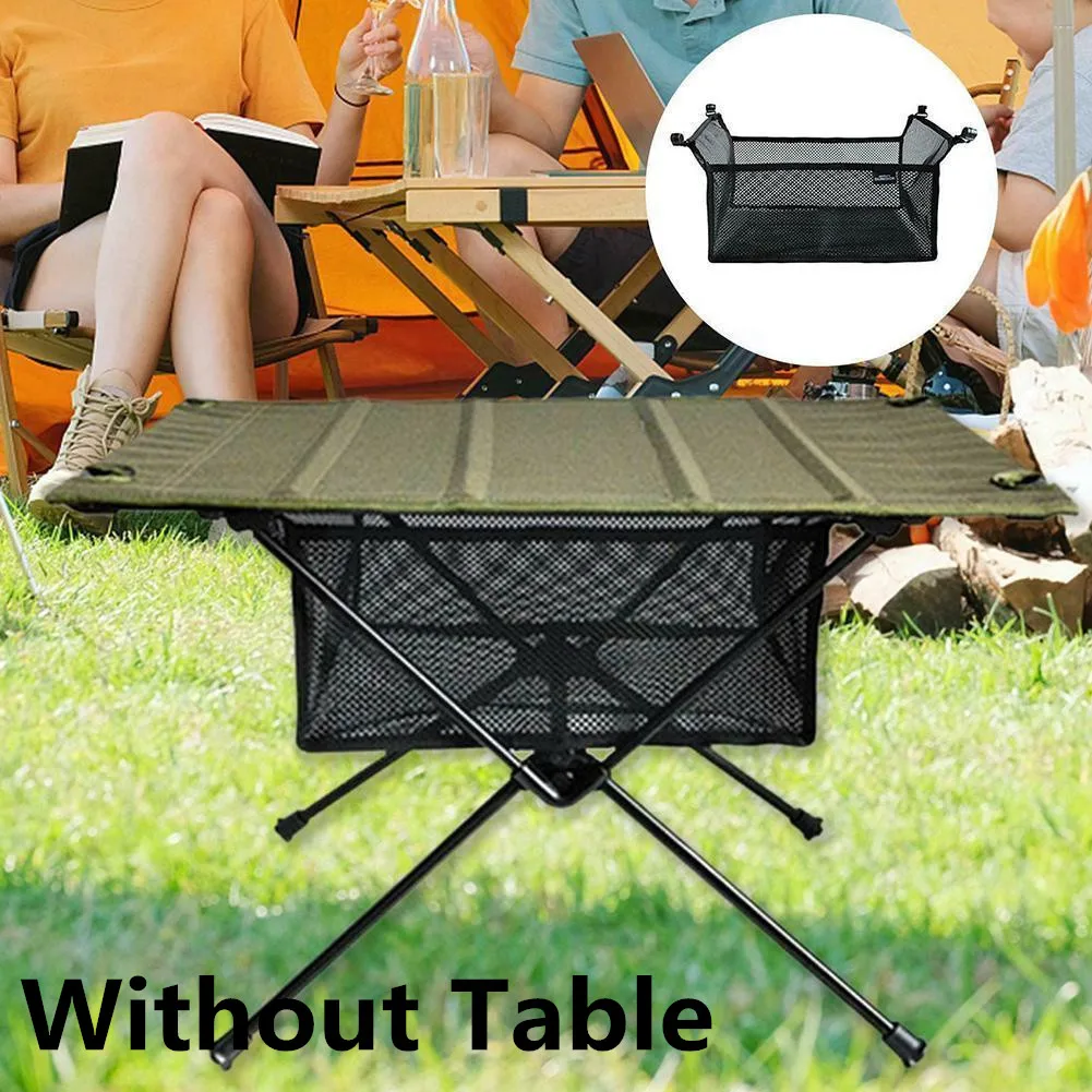 Portable Folding Table Storage Net Bag Mesh Outdoor Folding Camping Picnic Household Kitchen Shelf Storage Case Without Table 
Portable Folding Table Storage Net Bag Mesh Outdoor Folding Camping Picnic Household Kitchen Shelf Storage Case Without Table