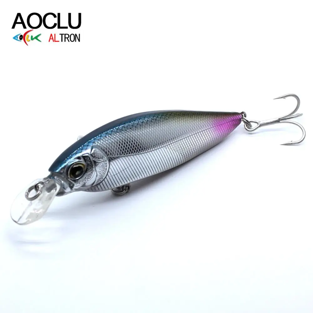 AOCLU Jerkbait wobblers 10.5cm 16.7g Depth 0.8m Hard Bait Minnow Fishing lures magnet weight transfer system for long casting
AOCLU Jerkbait wobblers 10.5cm 16.7g Depth 0.8m Hard Bait Minnow Fishing lures magnet weight transfer system for long casting
