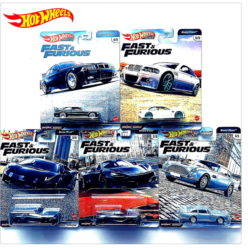 Original Hot Wheels Premium Car Fast and Furious Aston Martin Diecast Vehicle BMW Lamborghini Mclaren Boy Toys for Children Gift
Original Hot Wheels Premium Car Fast and Furious Aston Martin Diecast Vehicle BMW Lamborghini Mclaren Boy Toys for Children Gift
