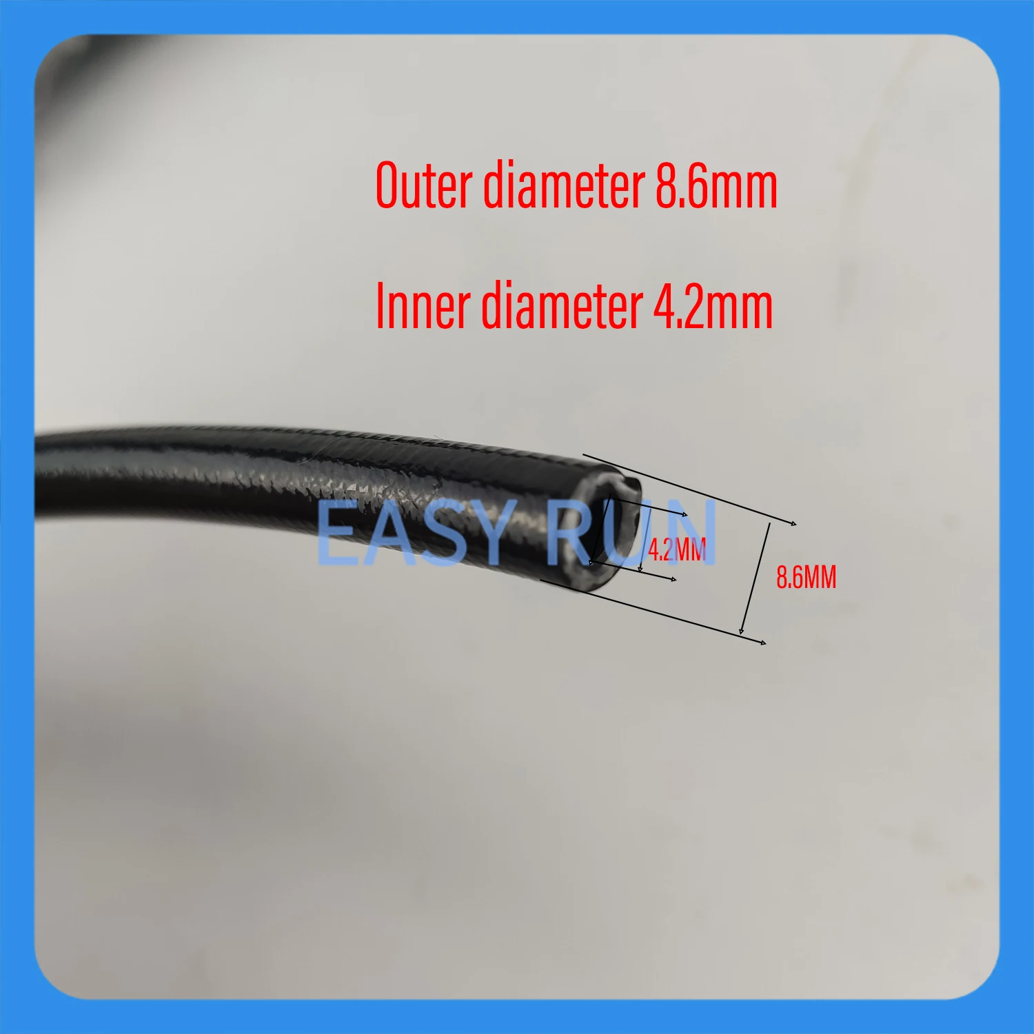 20-метровый смоляный шланг высокого давления, 3-слойная трубка для смазки волокна для системы смазки 6 мм/8,6 мм - прочный промышленный шланг
20-метровый смоляный шланг высокого давления, 3-слойная трубка для смазки волокна для системы смазки 6 мм/8,6 мм - прочный промышленный шланг