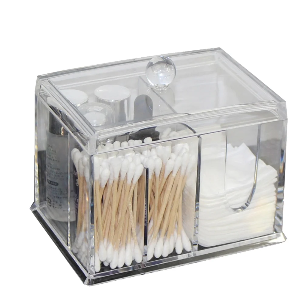 Cotton Holder Organizer Pad Swab Case Makeup Box Storage Toothpicks Desktop Canister Jar Qtip Clear Q Toothpick Dispenser
Cotton Holder Organizer Pad Swab Case Makeup Box Storage Toothpicks Desktop Canister Jar Qtip Clear Q Toothpick Dispenser
