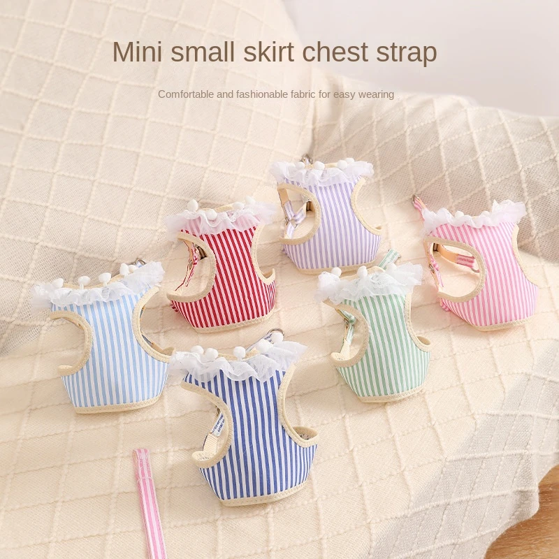 Cloth dog traction rope with adjustable cute chest strap, cat walking rope, small dog chain, dog rope
Cloth dog traction rope with adjustable cute chest strap, cat walking rope, small dog chain, dog rope