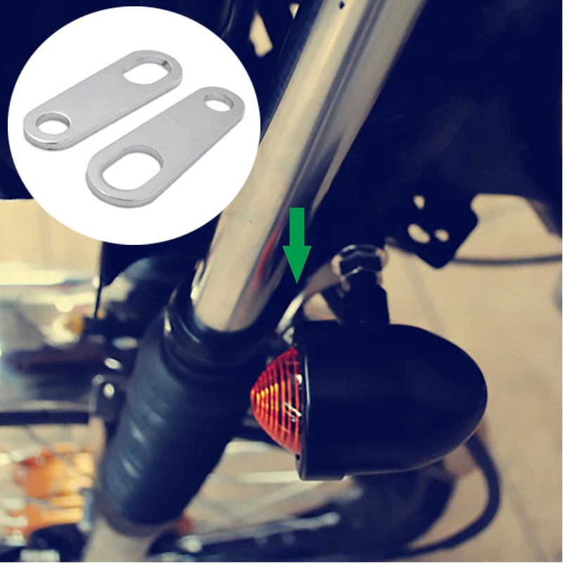 Pair Universal l Motorcycle Turn Signal Lights Brackets Indicator Lamps Holder Fork Lamp Mount Clamps pad for Cafe Racer
Pair Universal l Motorcycle Turn Signal Lights Brackets Indicator Lamps Holder Fork Lamp Mount Clamps pad for Cafe Racer