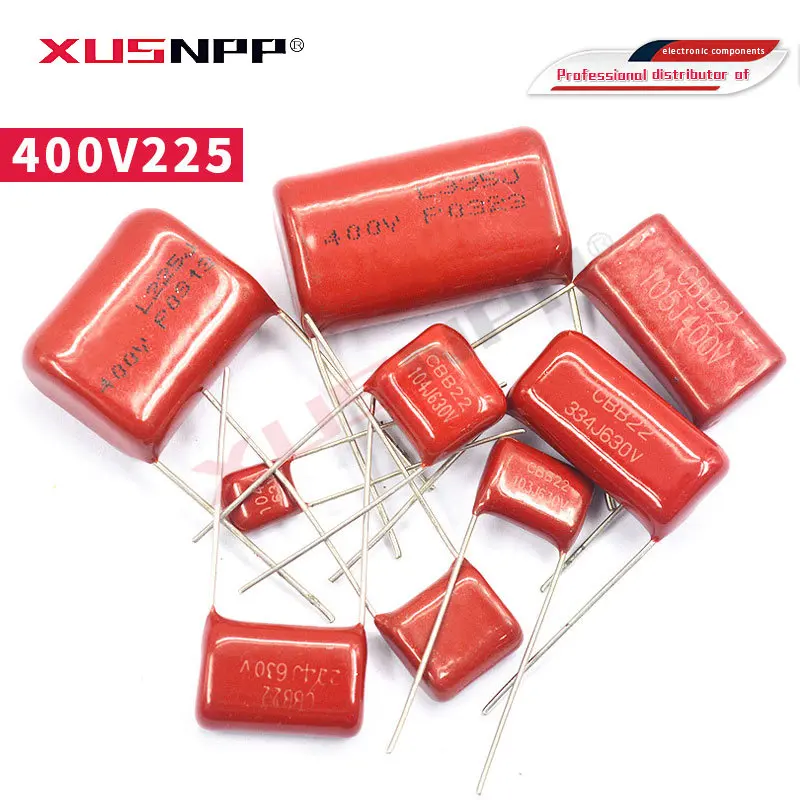 10 шт. 400V225J 2,2 UF шаг 20M 225J400V 225 400V 2200PF CBB полипропиленовый пленочный конденсатор
10 шт. 400V225J 2,2 UF шаг 20M 225J400V 225 400V 2200PF CBB полипропиленовый пленочный конденсатор