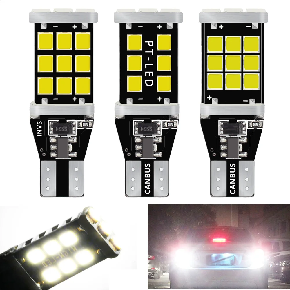 1x New Style Car LED CANBUS Backup Led Reverse Light Brake Lights T15 2835Chip 15SMD/21SMD/24SMD Tail Bulb Auto Turn Signal Lamp
1x New Style Car LED CANBUS Backup Led Reverse Light Brake Lights T15 2835Chip 15SMD/21SMD/24SMD Tail Bulb Auto Turn Signal Lamp