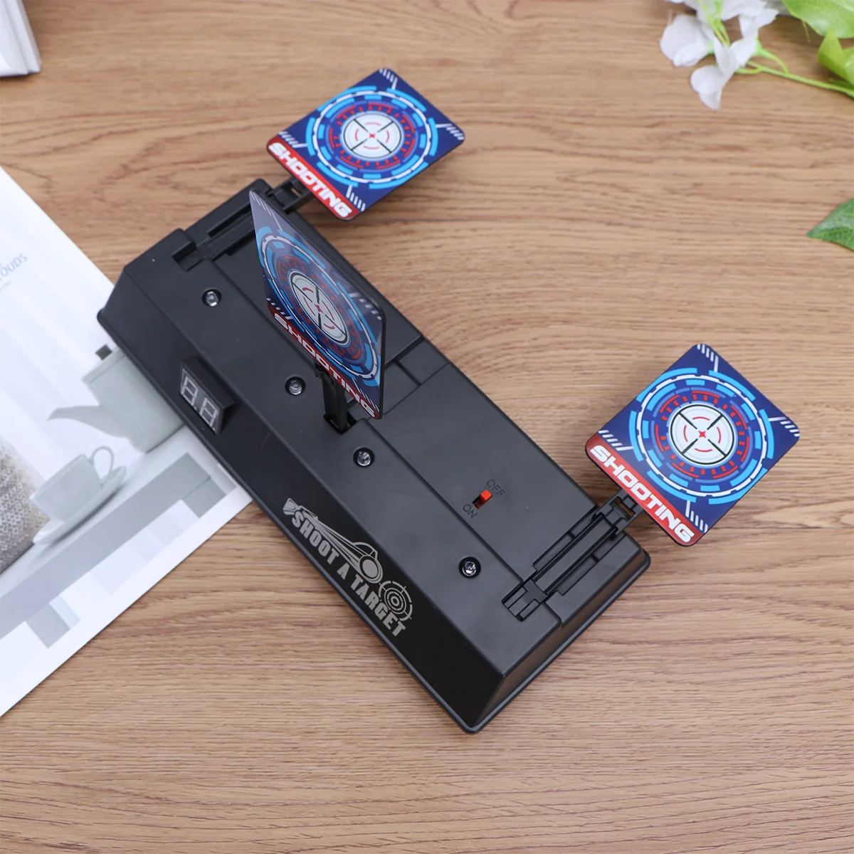 Auto Reset Electric Target High Precision Electronic Scoring Target for Game without
Auto Reset Electric Target High Precision Electronic Scoring Target for Game without