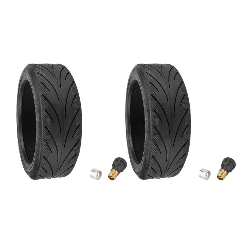 2X 60/70-6.5 Tubeless Tire With Air Nozzle 10 Inch Suitable For Segway G30 Max Widened And Thickened Tubeless Tire
2X 60/70-6.5 Tubeless Tire With Air Nozzle 10 Inch Suitable For Segway G30 Max Widened And Thickened Tubeless Tire