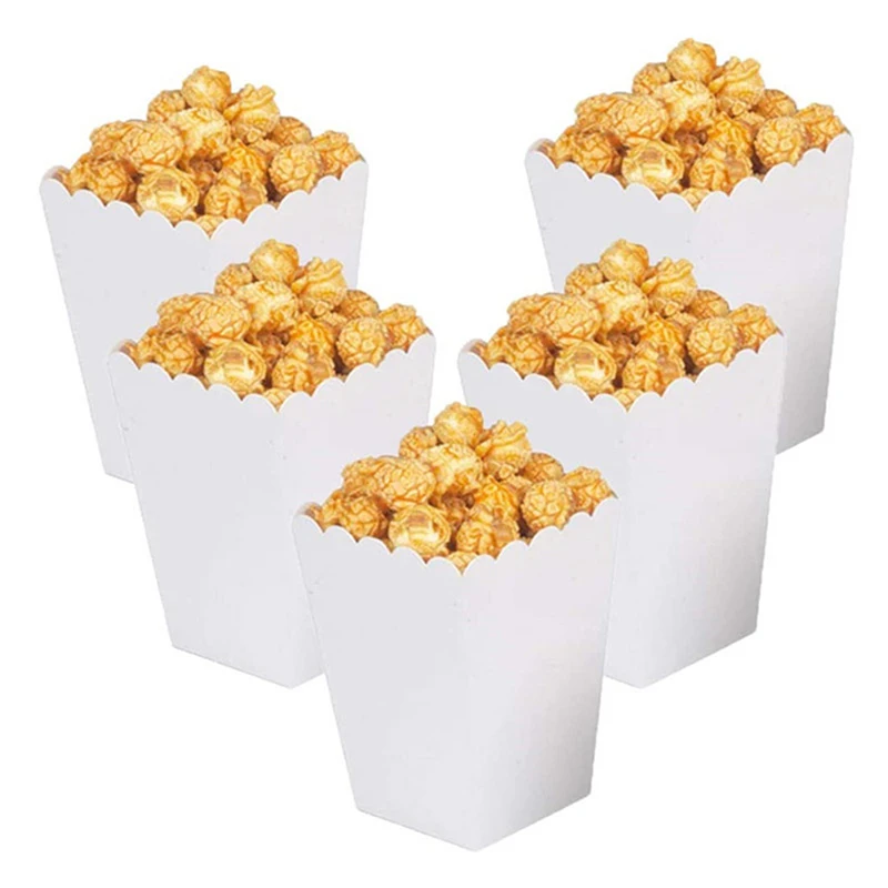 10Pcs/set Disposable Pure White Mini Paper Popcorn Box Snack Candy Box Gift For Wedding Birthday Party Treat Supplies
10Pcs/set Disposable Pure White Mini Paper Popcorn Box Snack Candy Box Gift For Wedding Birthday Party Treat Supplies