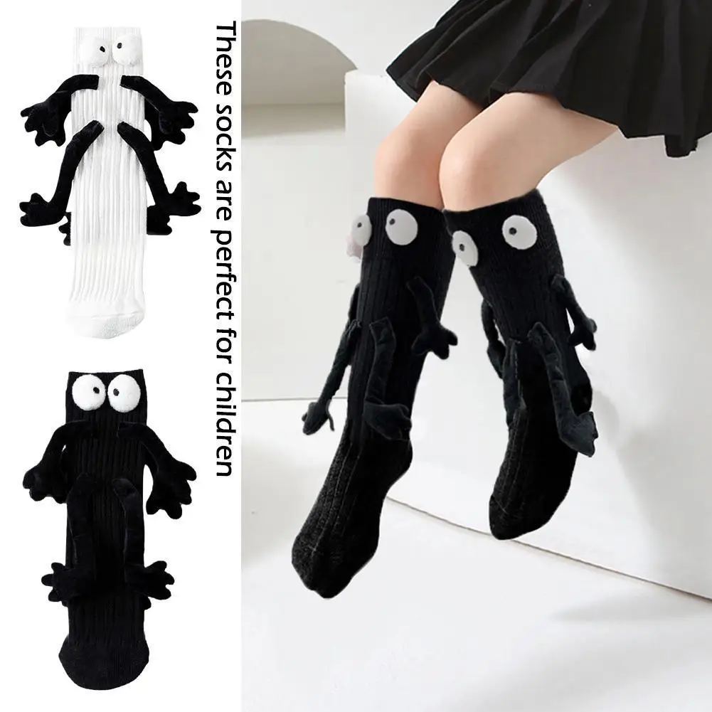 1 Pair Couple Socks Holding Hands Funny Socks for Women Men Mid-Tube Socks Magnetic Suction 3D Doll Couple Socks Z2I2
1 Pair Couple Socks Holding Hands Funny Socks for Women Men Mid-Tube Socks Magnetic Suction 3D Doll Couple Socks Z2I2