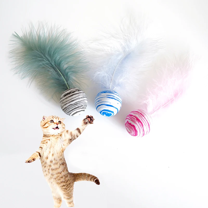 1Pc Star Texture Ball Feather Funny Cat Toy Star Ball Plus Feather Foam Ball Throwing Toys Interactive Plush Toys Pet Supplies
1Pc Star Texture Ball Feather Funny Cat Toy Star Ball Plus Feather Foam Ball Throwing Toys Interactive Plush Toys Pet Supplies