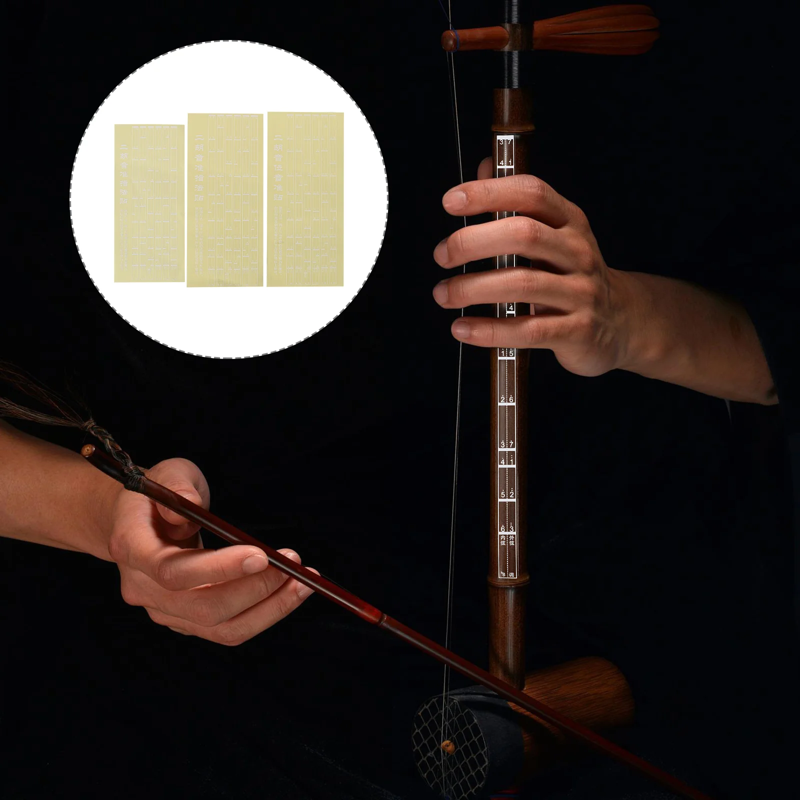 3 Pcs Fretboard Stickers Erhu Fingering Phonetic Charts Accessories Beginner Scale Phoneme White
3 Pcs Fretboard Stickers Erhu Fingering Phonetic Charts Accessories Beginner Scale Phoneme White