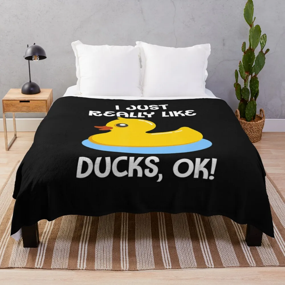 I Just Really Like Ducks Ok Throw Blanket luxury brand blanket queen size fur blanket
I Just Really Like Ducks Ok Throw Blanket luxury brand blanket queen size fur blanket
