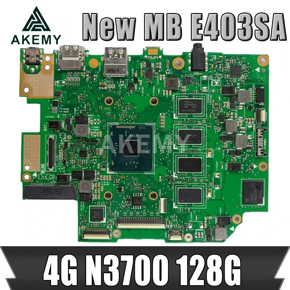 Материнская плата Akemy для ноутбука Asus E403SA E403S, материнская плата REV.2.1 с N3700 4G RAM 128G SSD
Материнская плата Akemy для ноутбука Asus E403SA E403S, материнская плата REV.2.1 с N3700 4G RAM 128G SSD