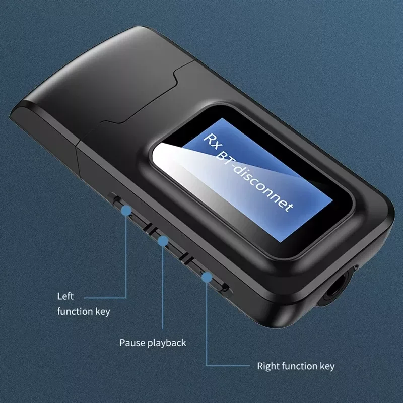 NFC Touch Button Bluetooth 5.0 Receiver Transmitter Hifi Stereo Audio 3.5MM RCA U Disk NFC Wireless Adapter For TV PC Car Kit
NFC Touch Button Bluetooth 5.0 Receiver Transmitter Hifi Stereo Audio 3.5MM RCA U Disk NFC Wireless Adapter For TV PC Car Kit