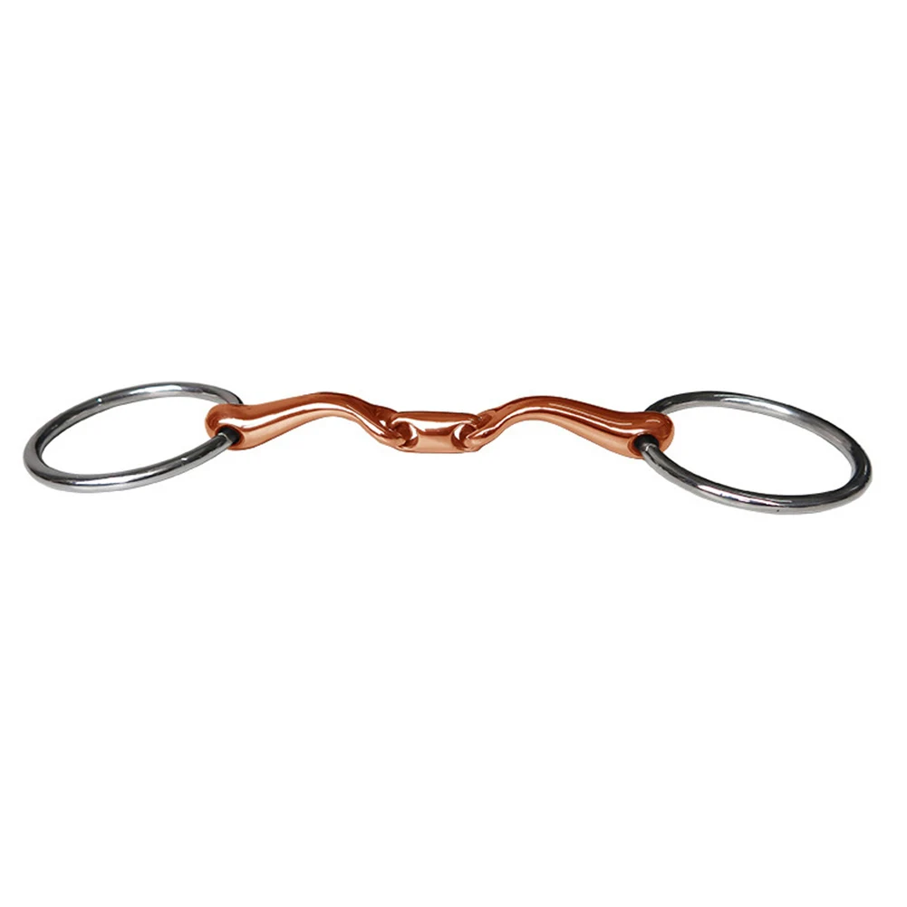 Double Broken Jointed Mouth With Elliptical Link Horse Bit Parts Stainless Steel 135mm About 235g Accessories Nice
Double Broken Jointed Mouth With Elliptical Link Horse Bit Parts Stainless Steel 135mm About 235g Accessories Nice