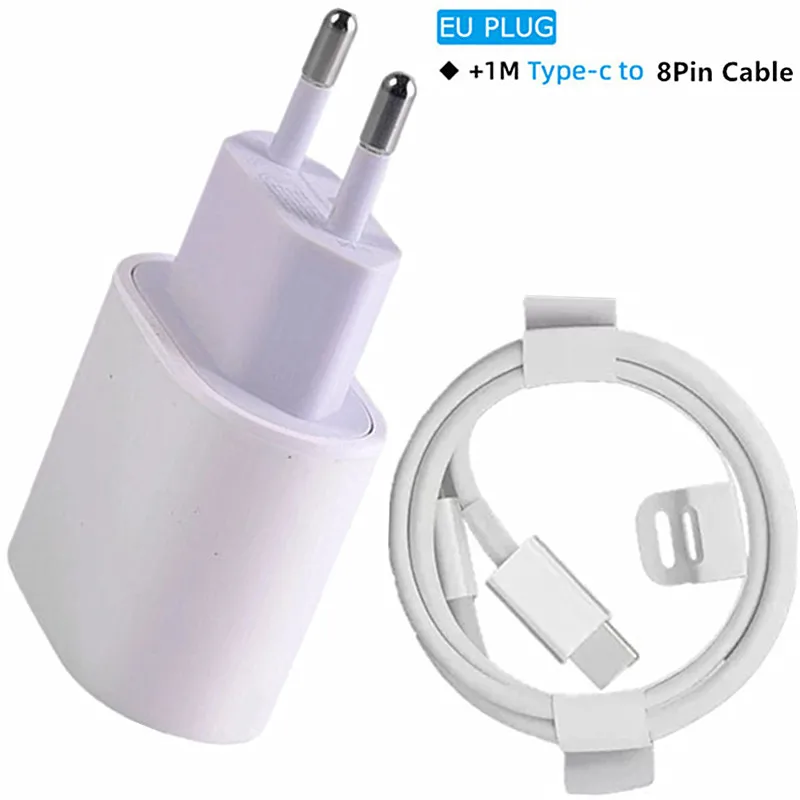 20W Fast Charging PD USB C Charger For Apple iPhone 13 12 11 Pro Max 14 Samsung Xiaomi Power Adapter US EU Plug PD Type C Port
20W Fast Charging PD USB C Charger For Apple iPhone 13 12 11 Pro Max 14 Samsung Xiaomi Power Adapter US EU Plug PD Type C Port