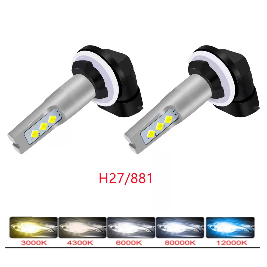 2X H7 LED Car Fog Lights Bulbs H1 H3 H4 H8 H9 H27 9005 9006 880 881 T20 PSX24W Motorcycle Headlight 80W 12000LM 6000K 12V 24V
2X H7 LED Car Fog Lights Bulbs H1 H3 H4 H8 H9 H27 9005 9006 880 881 T20 PSX24W Motorcycle Headlight 80W 12000LM 6000K 12V 24V