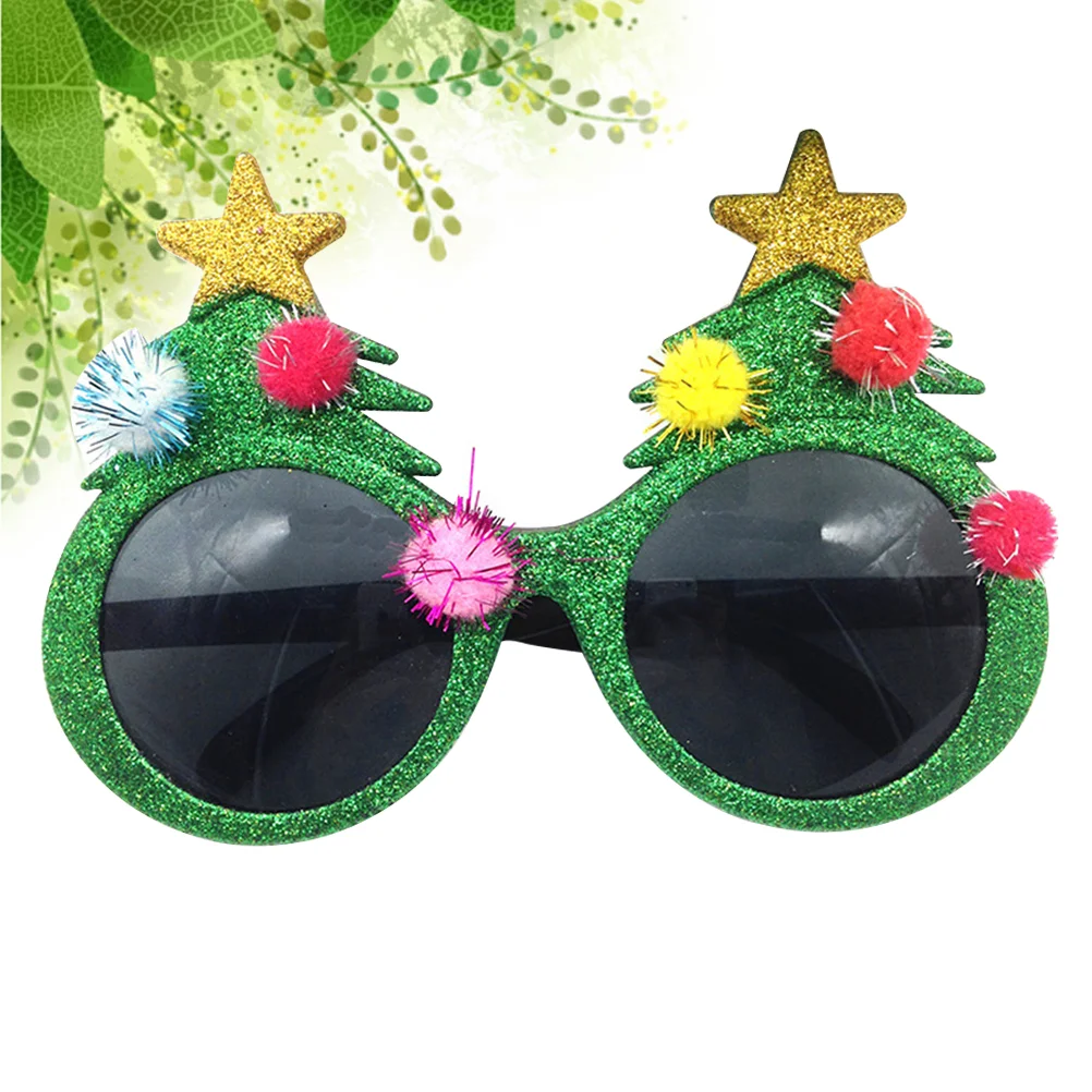 1pc Christmas Glasses Glitter Funny Novelty Eyeglasses Sunglasses for Holiday Party
1pc Christmas Glasses Glitter Funny Novelty Eyeglasses Sunglasses for Holiday Party
