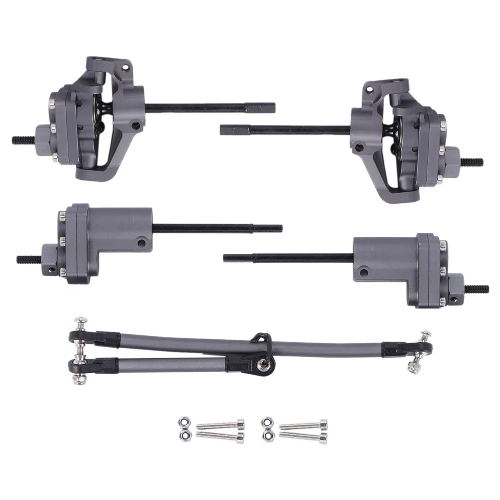 Комплект металлических передних и задних осей AR44 для Axial SCX10 II 90046 1/10, аксессуары для радиоуправляемых автомобилей на гусеничном ходу, 4
Комплект металлических передних и задних осей AR44 для Axial SCX10 II 90046 1/10, аксессуары для радиоуправляемых автомобилей на гусеничном ходу, 4